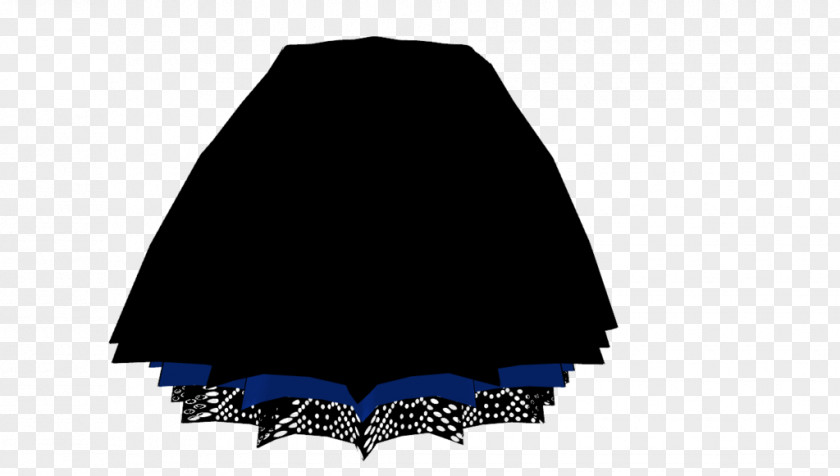 Black Skirt Dress M PNG