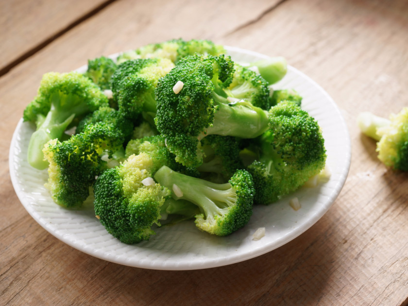 Broccoli Eating Vegetable Calorie Nutrition PNG