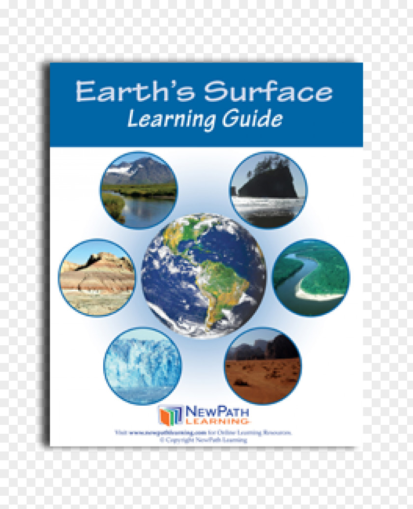 Earth Surface Atmosphere Of Student Learning Book PNG