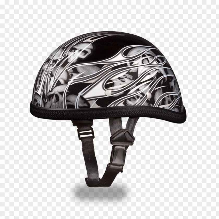 Flame Skull Pursuit Bicycle Helmets Motorcycle Animal Skulls PNG