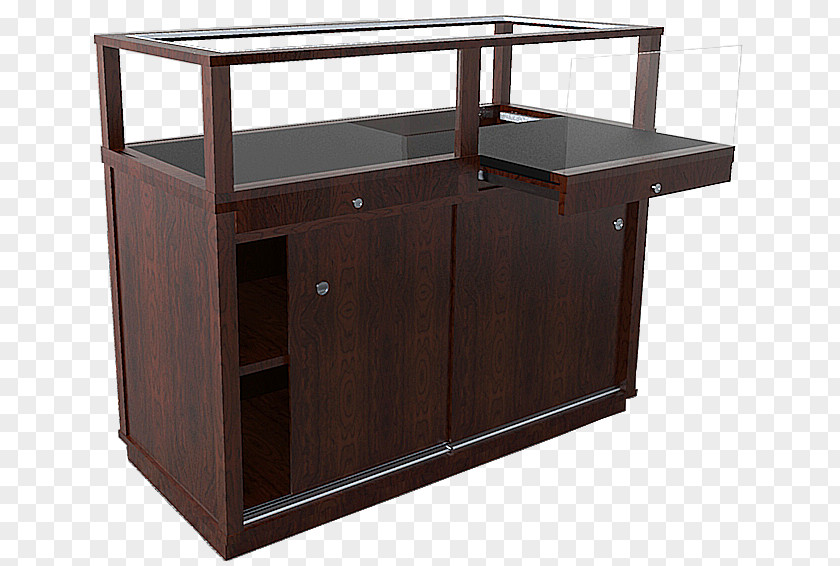 Jewelry Case Display Buffets & Sideboards Restaurant Table Business PNG