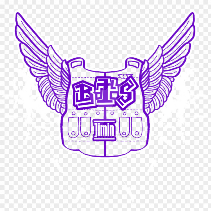 POP ART BTS Wings Logo YouTube K-pop PNG