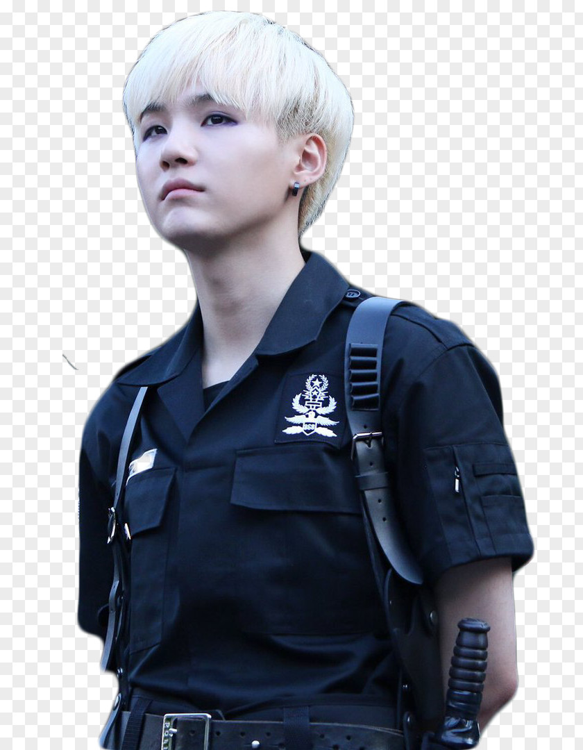 Suga Police Officer BTS K-pop 行方不明 PNG