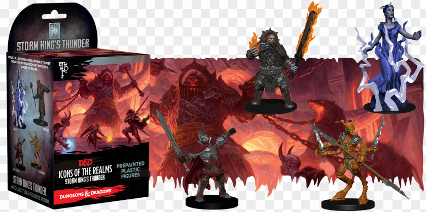 Dungeons And Dragons & Miniatures Game Storm King's Thunder Miniature Figure PNG