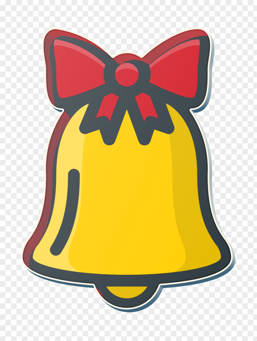Bell Yellow Icon Christmas Ornament PNG