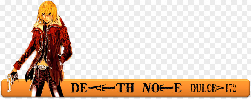 Death Note Ryuk Mello Font Orange S.A. PNG