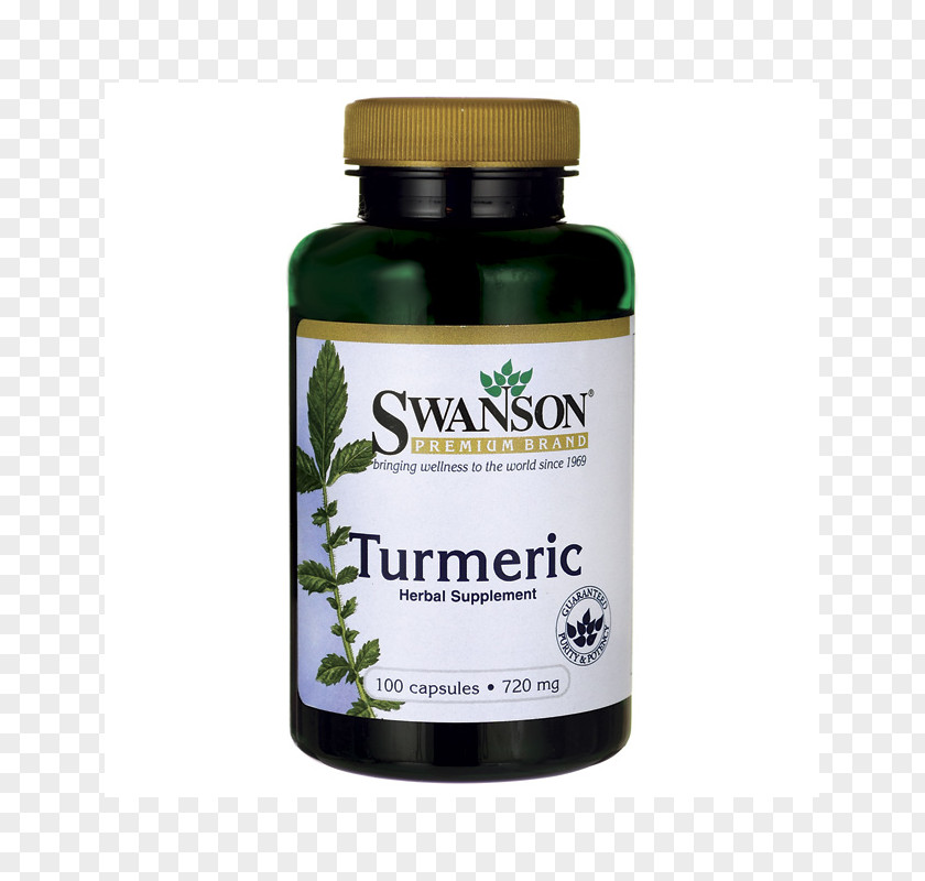 Ginger Dietary Supplement Turmeric Swanson Health Products Capsule PNG