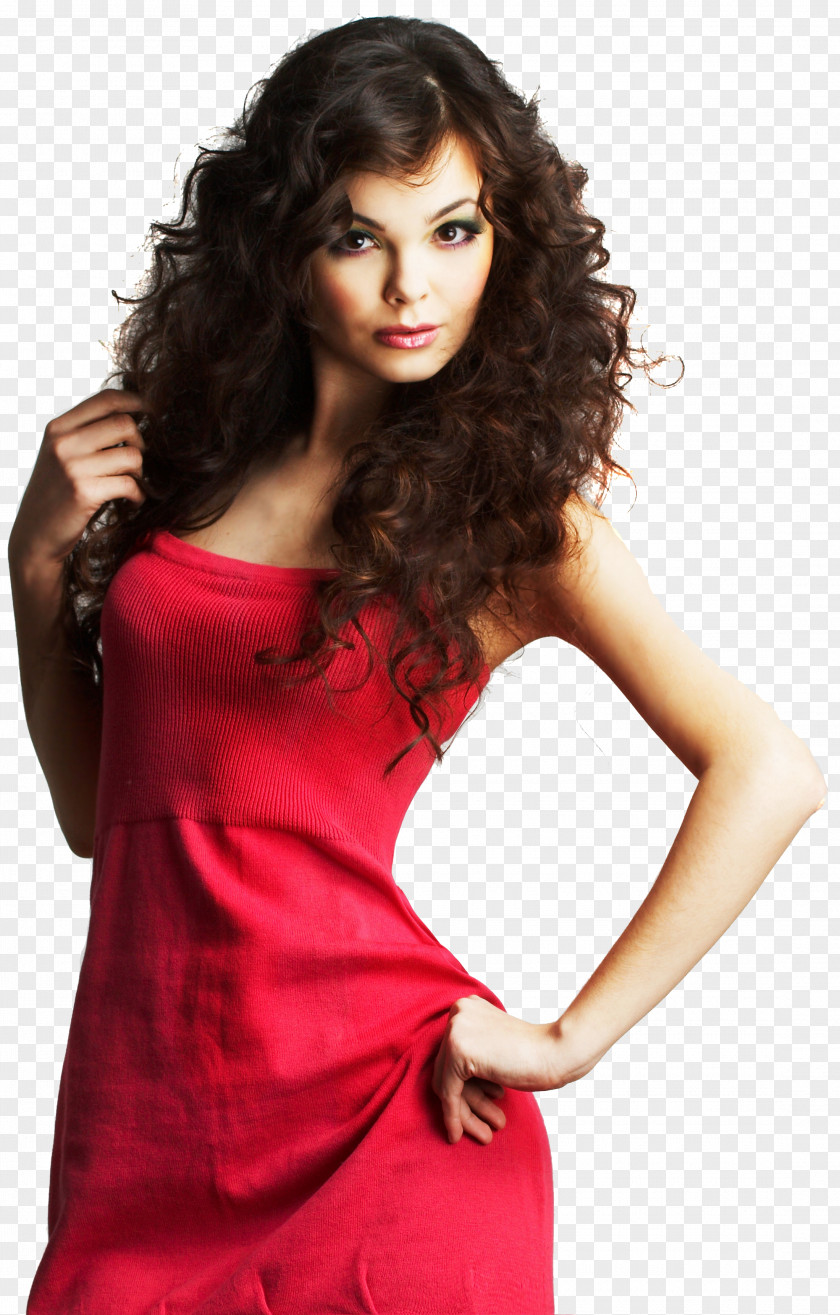 Girls Woman Hairstyle Color PNG