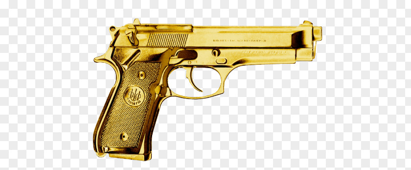 Golden Pistol Guns PNG pistol guns clipart PNG