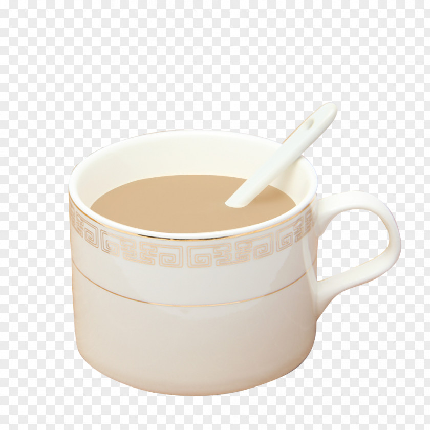 Hong Kong-style Milk Tea Coffee Cup PNG