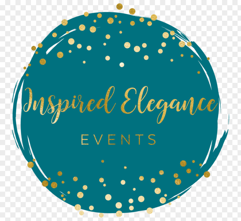 Logo Inspired Elegance Events Badge Font PNG