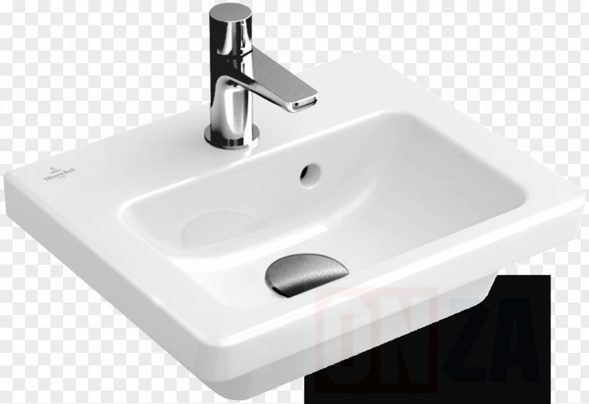 Sink Ceramic Villeroy & Boch Plumbing Fixtures Bathroom PNG