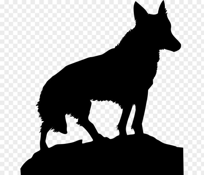 Blackwolf Dog Clip Art PNG