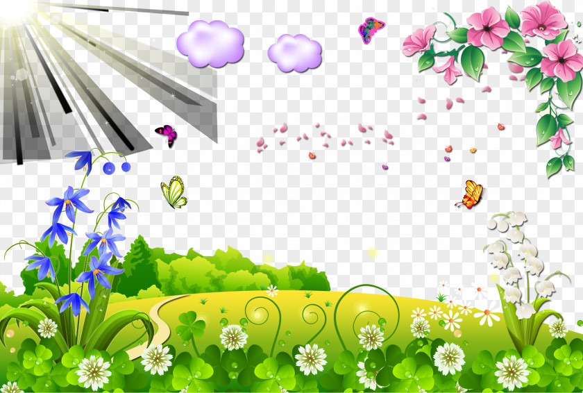 Cartoon Background Download Icon PNG