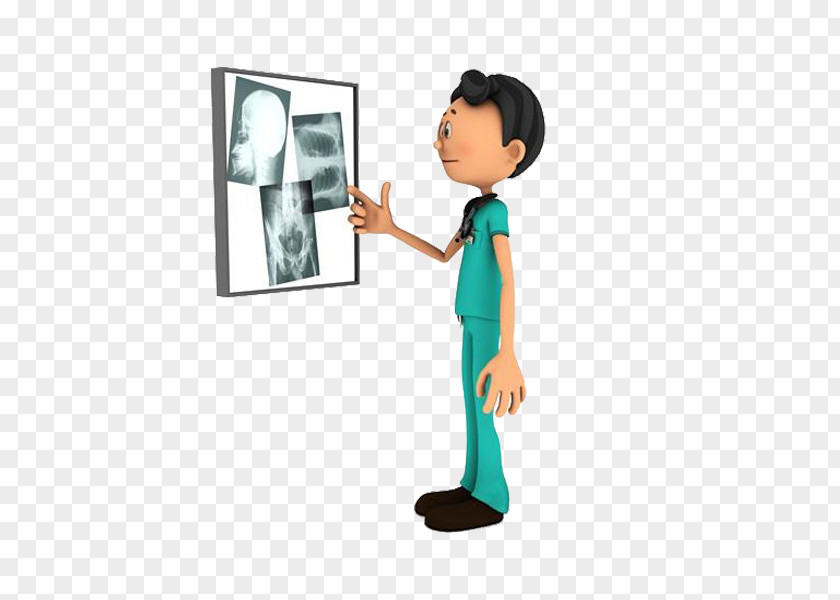 Doctor Of The X-ray Cartoon Radiology Clip Art PNG