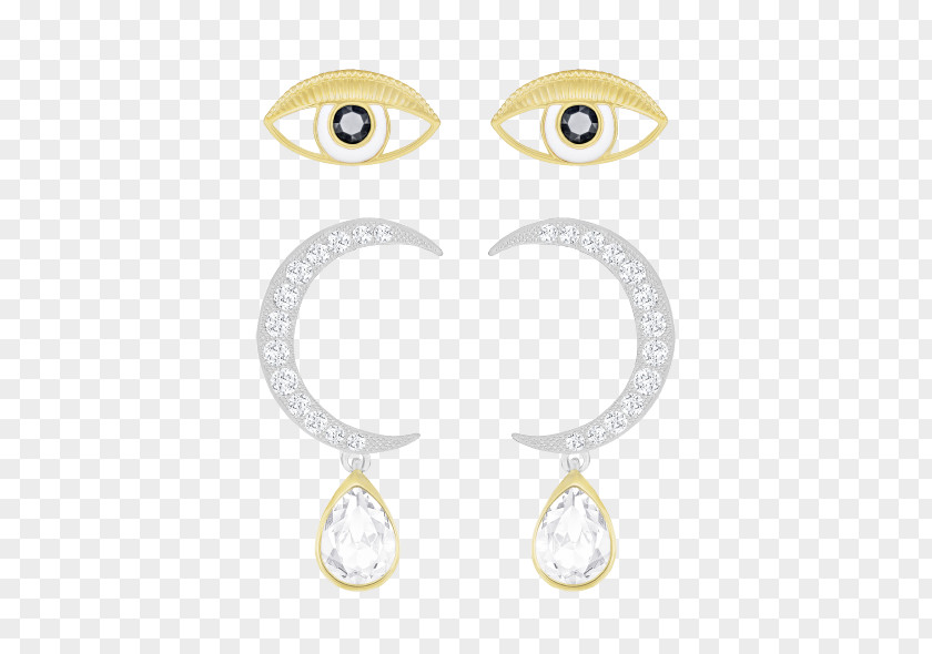 Jewellery Earring Кафф Swarovski AG Plating PNG