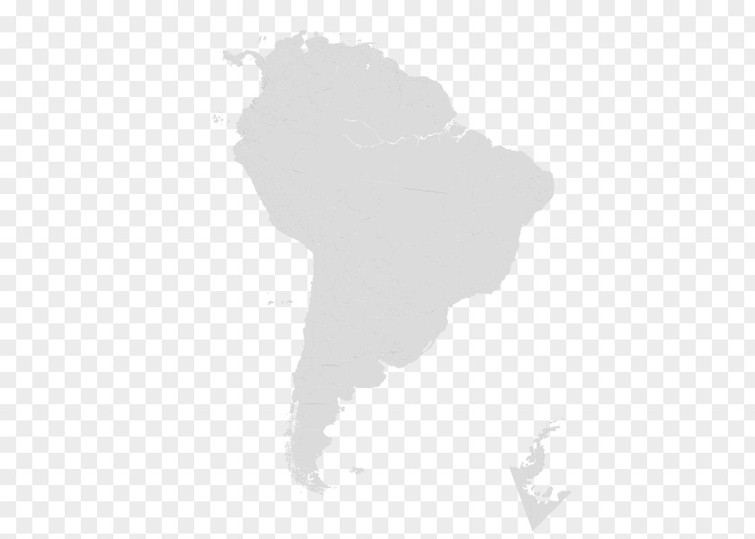 Map South America Blank Latin Creative Work PNG