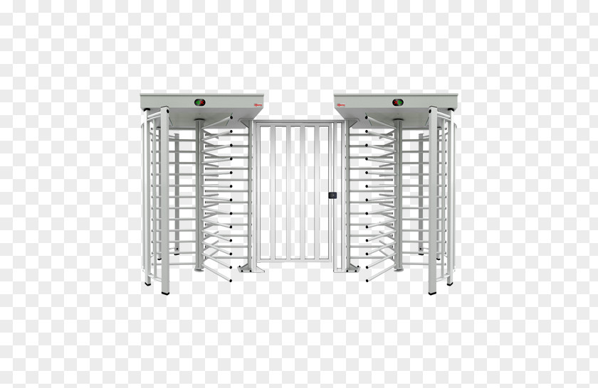 Turnstile Access Control Stainless Steel System PNG