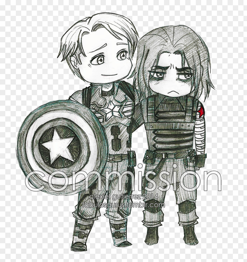 Captain America Bucky Barnes Yuhime YouTube Drawing PNG
