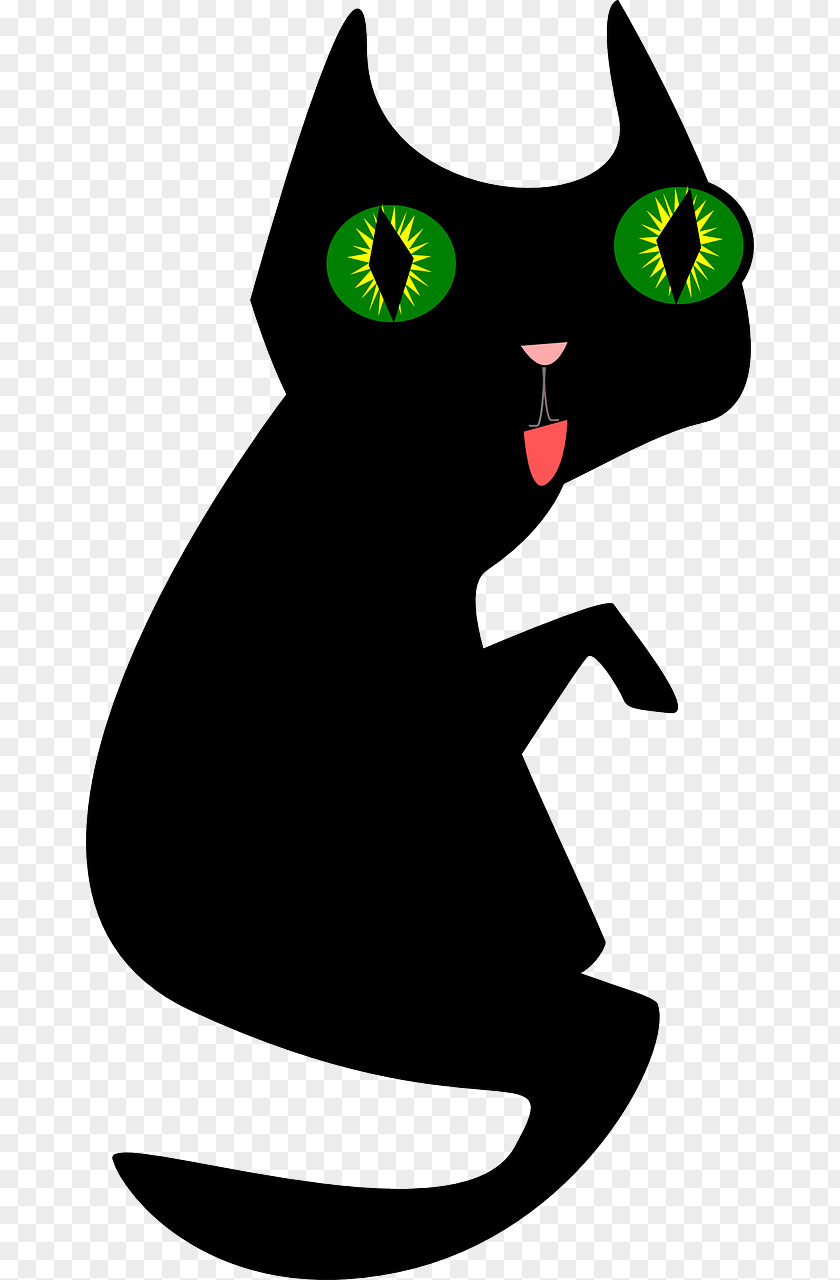 Cat Black Kitten Clip Art PNG