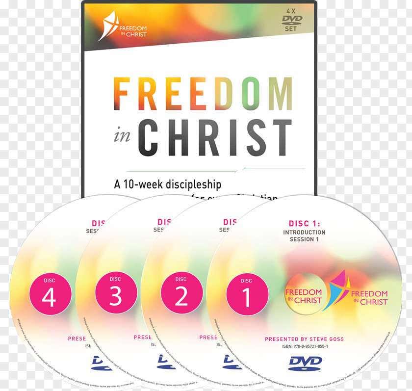 Freedom In Christ Leader's Guide: A 10-Week Life-Changing Discipleship Course The Steps To Book Brand PNG