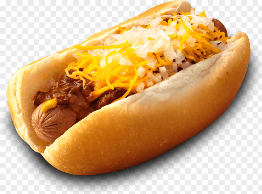Hot Dog Chicago-style Chili Hamburger Fast Food PNG