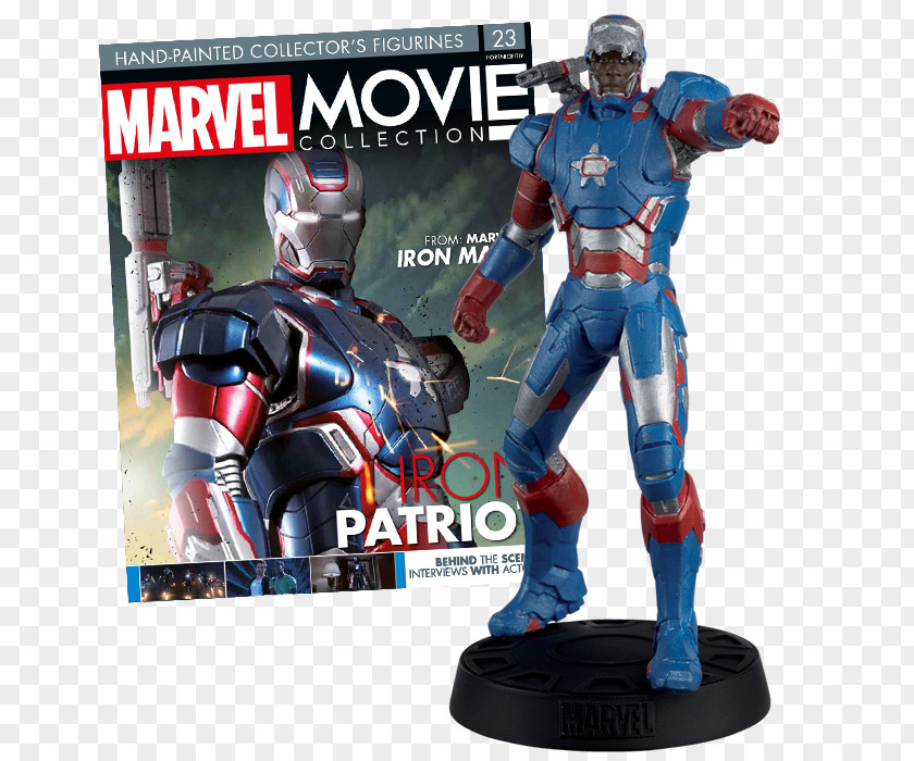Iron Patriot Figurine Marvel Studios Naver Blog Cinematic Universe Model Figure PNG
