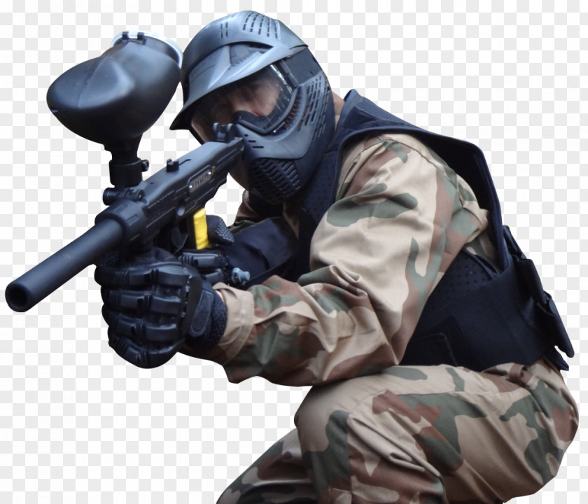 Paintball Guns Shooting Sport Game Equipment PNG