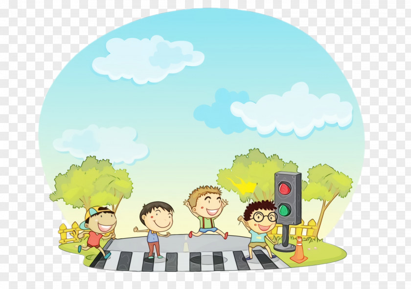 Play Child Cartoon People Yellow Sharing Technology PNG