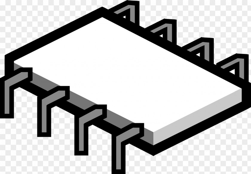Computer Central Processing Unit Integrated Circuits & Chips Microprocessor Clip Art PNG