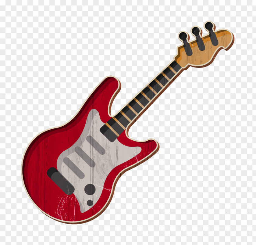 Electric Guitar Icon Music PNG