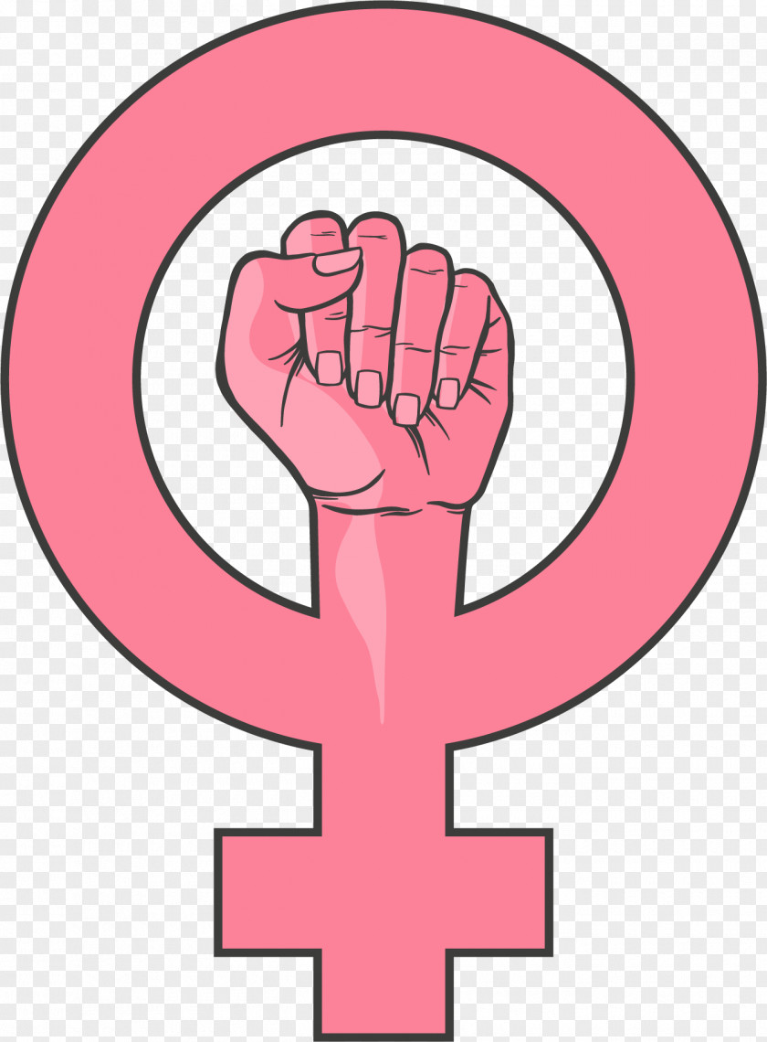 Hold High The Rights Of Women Female Woman Feminism Gender Symbol PNG