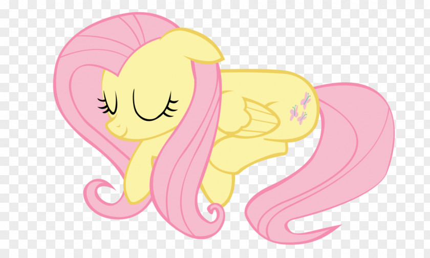 Sleeping Fluttershy Pony Pinkie Pie Rarity Rainbow Dash PNG