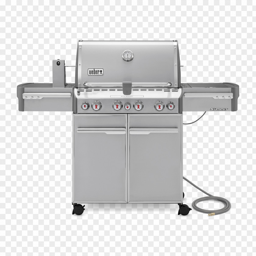 Small Gas Grills Barbecue Weber-Stephen Products Grilling Weber Summit S-670 Natural PNG