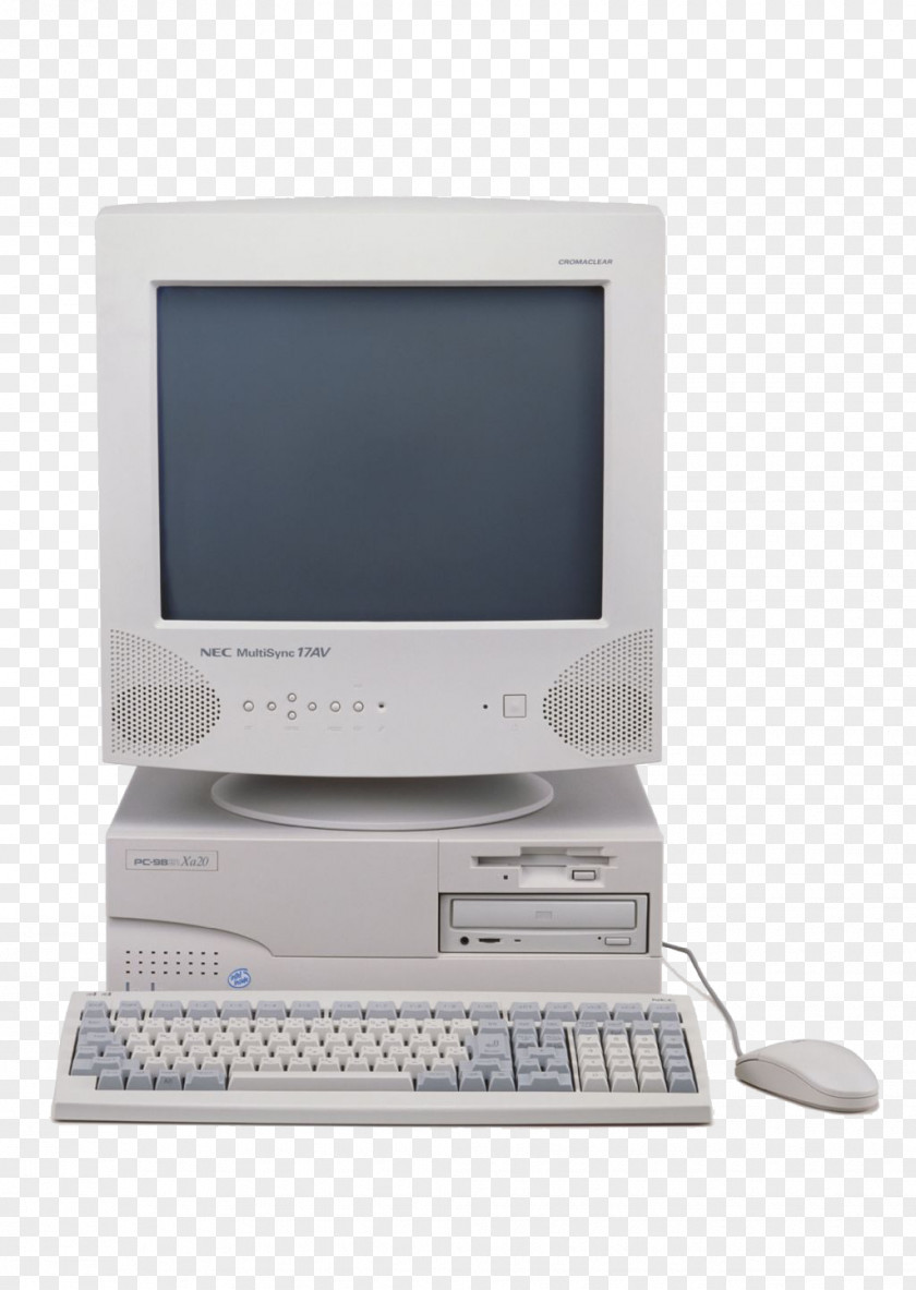 Vintage Computer Case Desktop PNG