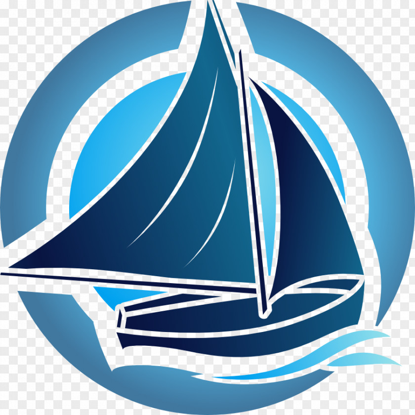 Boat Sailboat Logo Yacht Ship PNG