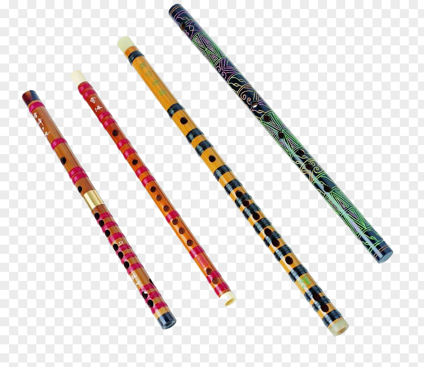 Color Pattern Of The Flute Dizi Musical Instrument Wind PNG