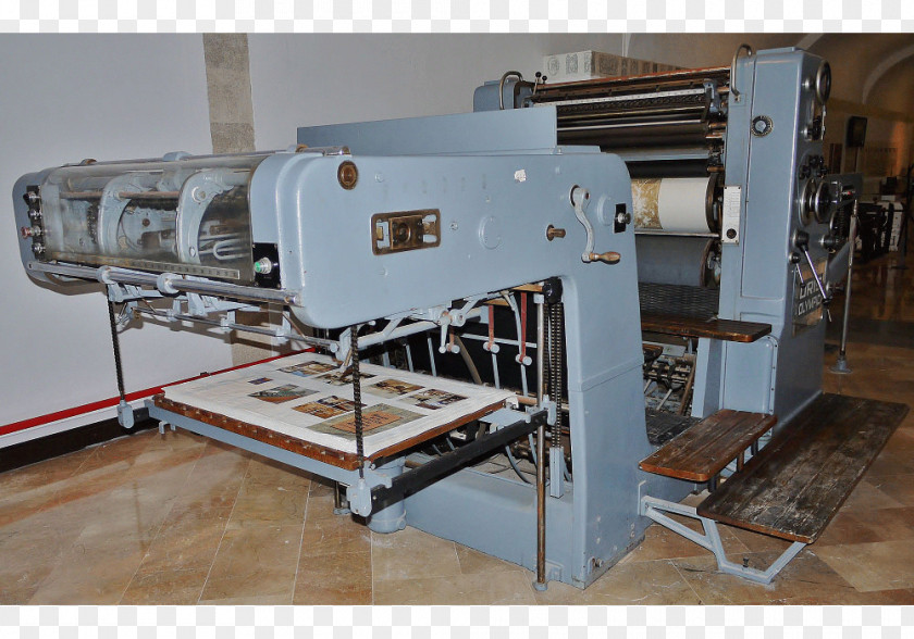 Offset Impresion Machine PNG