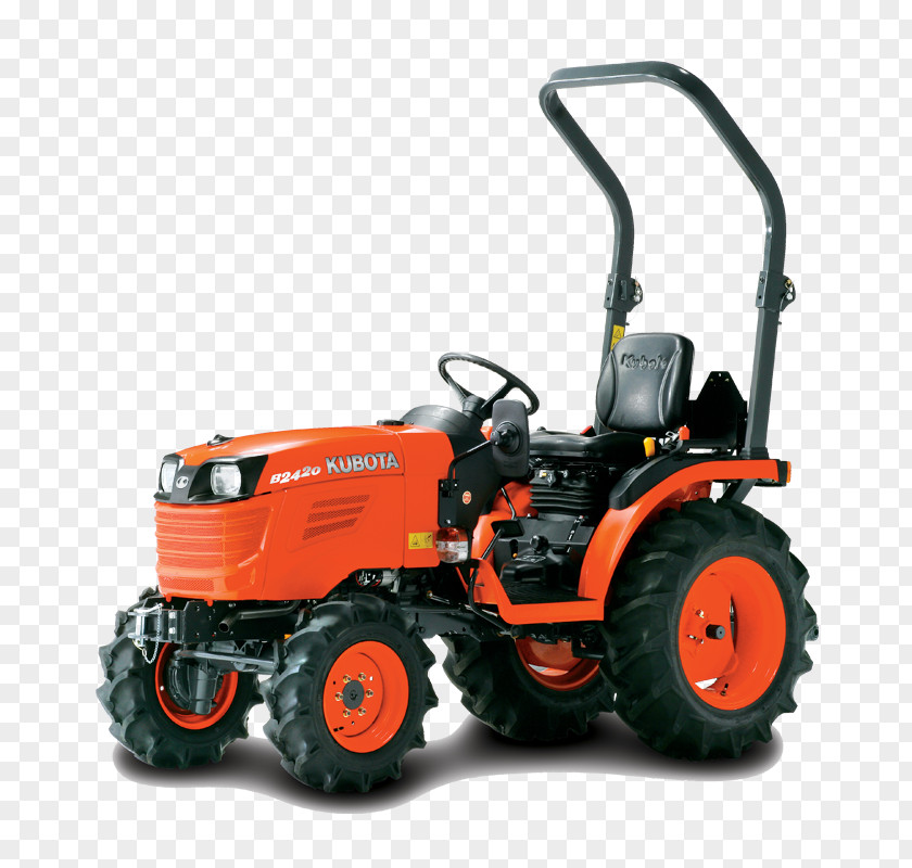 Tractors Kubota Corporation Tractor Lawn Mowers Agriculture Backhoe PNG