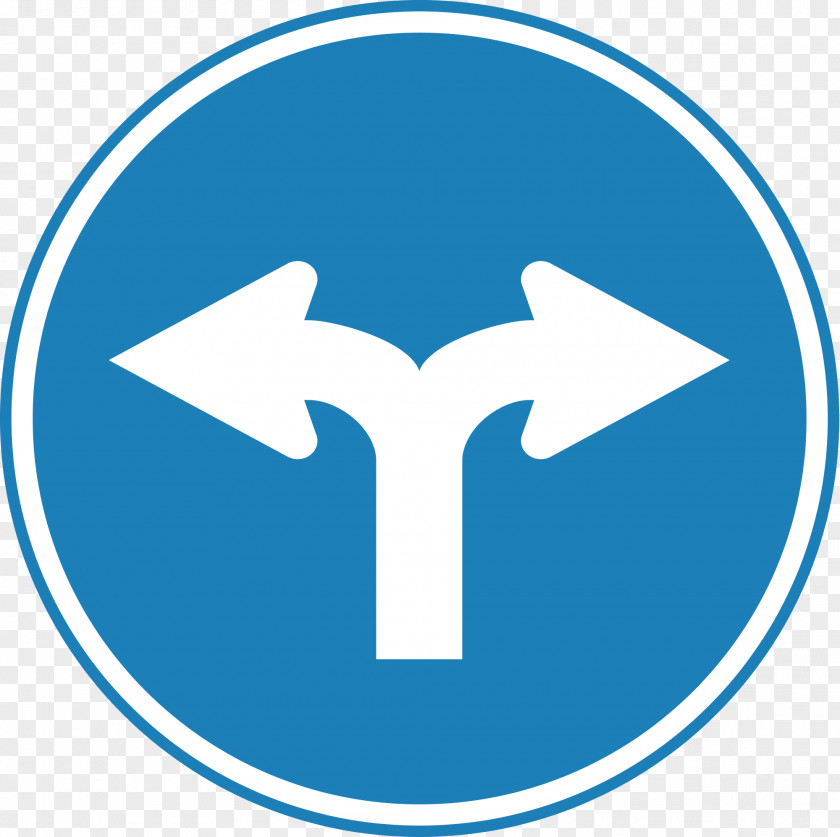 Traffic Sign Mandatory U-turn PNG