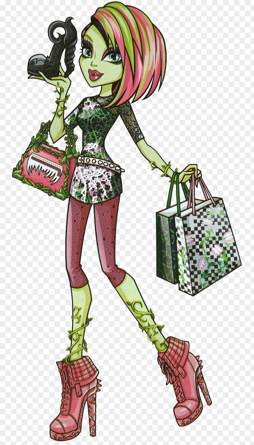 Venus Frankie Stein Monster High Doll Art Fashion PNG