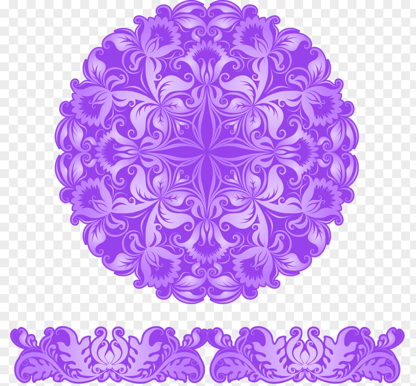 Chemical Element Purple Pattern PNG