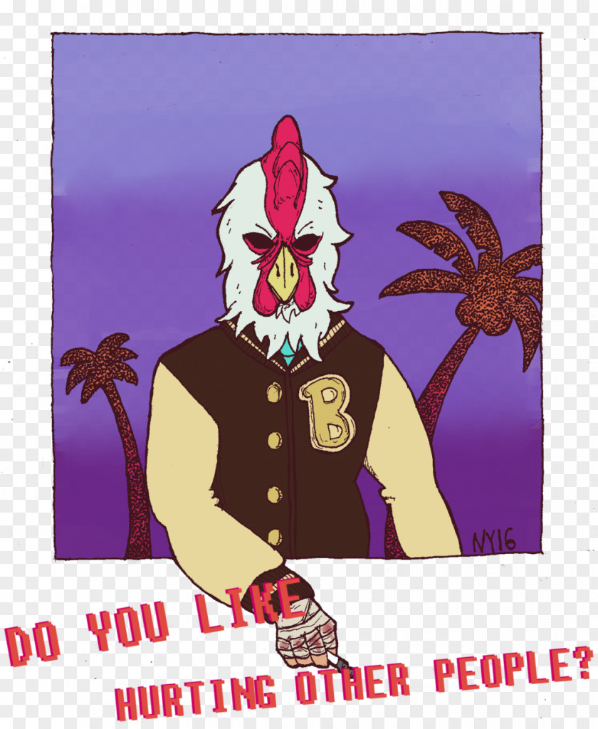 Dont Care Hotline Miami 2: Wrong Number Fan Art PNG