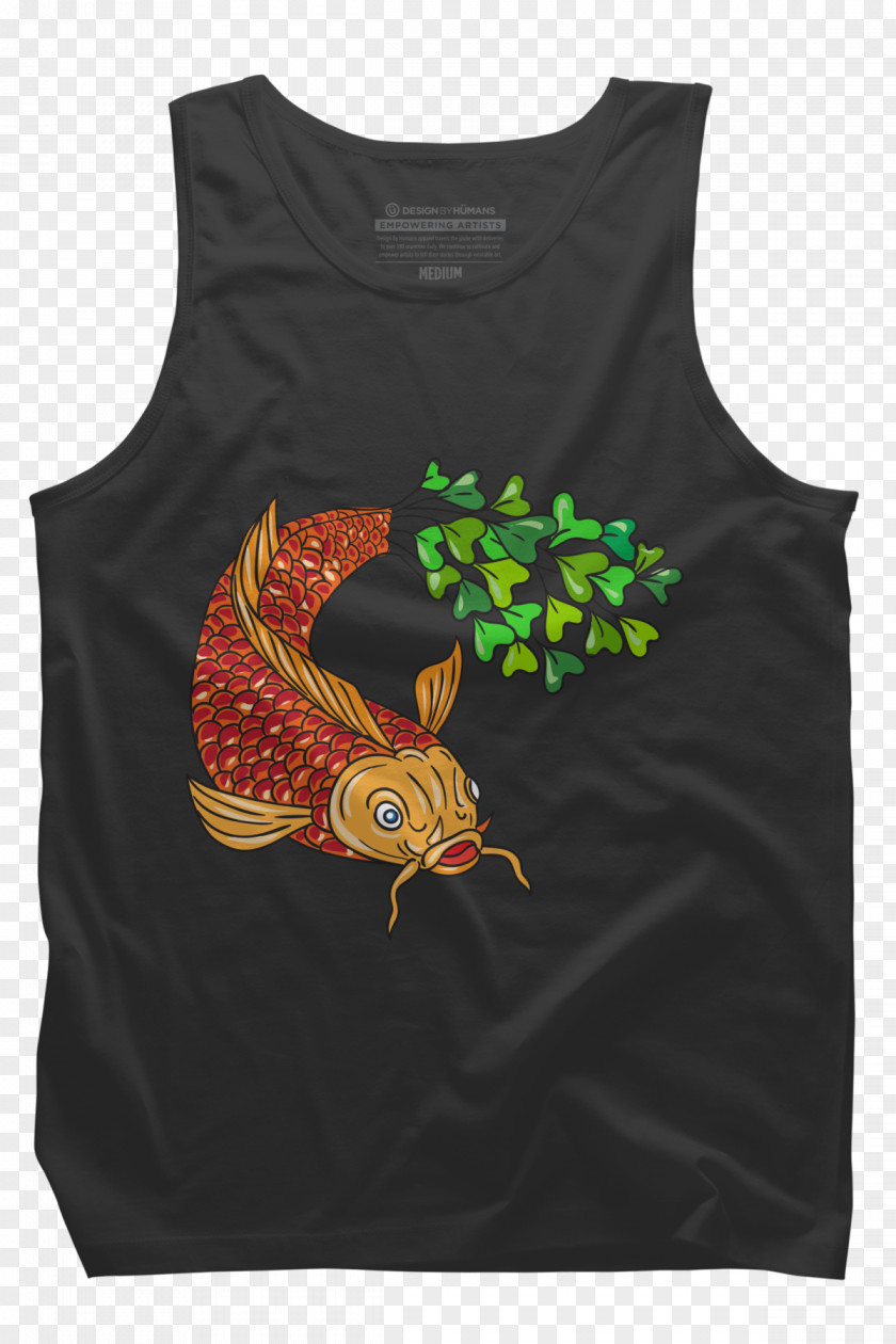 Four Koi Long-sleeved T-shirt Hoodie PNG