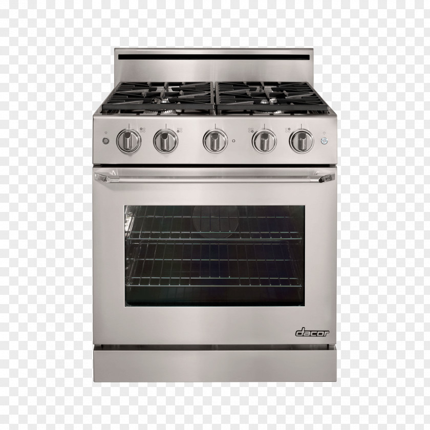 Kitchen Appliance Gas Stove Cooking Ranges Dacor Convection Oven PNG