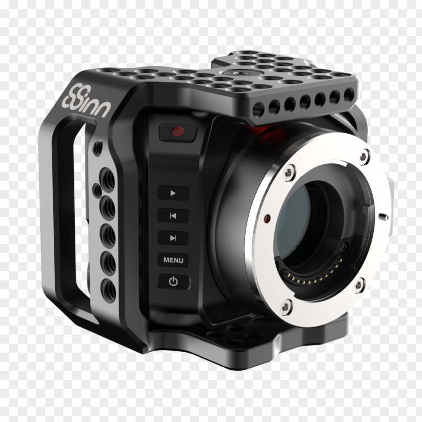 Micro-page Blackmagic Cinema Camera Panasonic Lumix DC-GH5 Cage Design PNG
