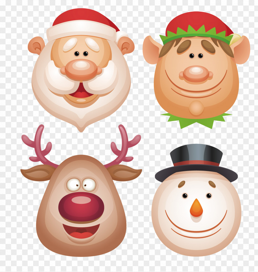 Santa Claus Rudolph The Red-Nosed Reindeer Christmas Elf PNG