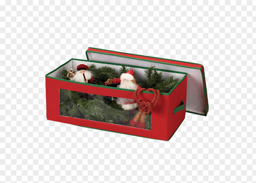 Box Wreath Christmas Flower Gift PNG