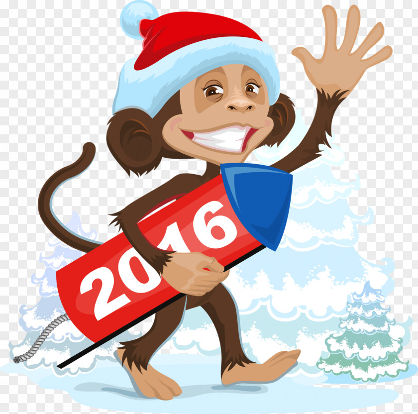 Chinese New Year Ded Moroz Santa Claus Christmas Clip Art PNG