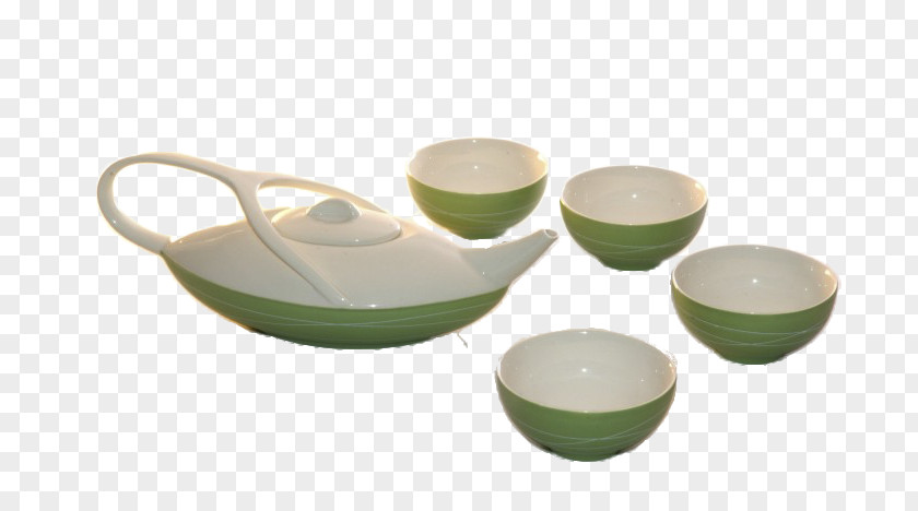 Green Tea Coffee Cup Porcelain Ceramic Teaware Wallpaper PNG